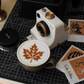 ✨50% RABATT NU!! ✨Retro kaffekonstkamera – Mekanisk latte-schablonpress