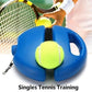📢📢50% RABATT NU!! ⏰ Bärbar tennistränare | Stabil bas som fylls med sand eller vatten · Utrustad med upphängningssnöre · Lätt och smidig att ta med | Träning på egen hand · Utomhus i parken · Aktiviteter för hela familjen