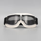 🏍️🕶️ 50% RABATT! | Vintage Motorcykelglasögon – 2 Linser & Stötsäkra!