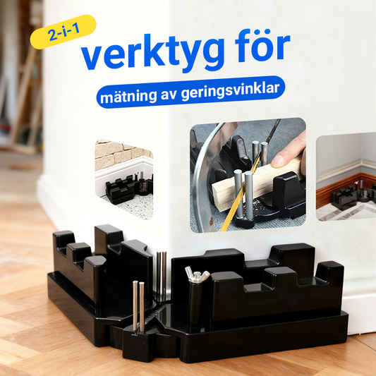 2-i-1 Verktyg för Geringmätning och Skärning