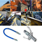 🔩 KÖP 3 FÅ 2! ✨ Smörjkoppling med Fjäderflexslang - 360° Svängbar Universalkoppling för Tunga Industrier och Fordonsunderhåll 🚗⚙️