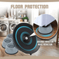 🏡 KÖP 2 FÅ 1! ✨ Ljuddämpande tvättmaskinsfötter - 4-pack av gummi med stabiliserande bas för tyst drift och golvskydd 🔇🧼