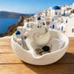 📢📢50 % RABATT !! ⏰Santorini-Skålen – Medelhavskänsla Till Hemmet