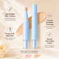 💄 KÖP 1 FÅ 1 GRATIS! ✨ Dubbelverkande Concealer & Foundation – Full Täckning, Långvarig 💫