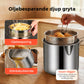 🔥 HETT ERBJUDANDE – 50 % RABATT! 🔥Multifunktionell stekpanna i 304 rostfritt stål – fritera, steka, koka och stuva i en och samma gryta 🍳🍟