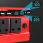 📢📢50 % RABATT!!!⏰1500 W bilomvandlare med 4 USB-portar