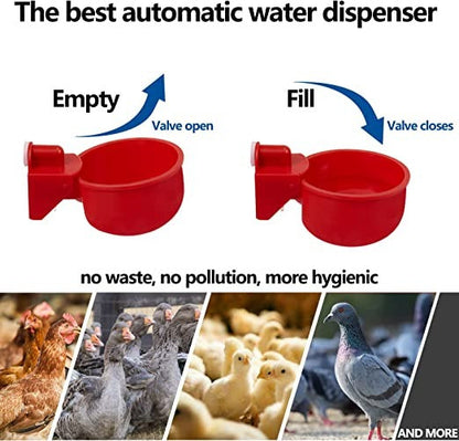 🐔 50 % RABATT NU! 💧 Automatisk vattenkopp för kyckling – håller vatten rent och fräscht – perfekt för hälsosam uppfödning 🌿