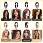 💇‍♀️✨ 50% RABATT! | Topper Med Lugg – Lager-på-lager Hårförlängning för Tunt Hår, Volym & Naturlig Look!