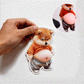 🔥50% RABATT!🔥 3D-söt Shiba Inu självhäftande dörrstopp & stressboll