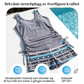🏊‍♀️ 50% RABATT NU! 👙 Tvådelad tankini – justerbar sidorynking, pojkshorts & korsad V-ringning – perfekt för stranden 👙🏖️