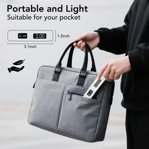 📢📢50% RABATT NU!! ⏰Bärbar digital bagagevåg Noggrann vägning
