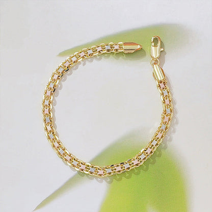 📿✨50% RABATT NU! !✨🔥Armband för damer med sammanfogad guldkedja