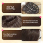 💇‍♀️✨ 50% RABATT! | Topper Med Lugg – Lager-på-lager Hårförlängning för Tunt Hår, Volym & Naturlig Look!
