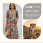 📢📢40% RABATT  NU!! ⏰ 🤩 Safari Chic Leopardklänning