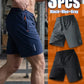 🩳 50% RABATT! 🔥 Herrars elastiska sommarshorts – Andningsbara, dragkedjefickor & stretchig passform – Perfekta för sport, resa eller varma dagar – bekväma och praktiska ☀️