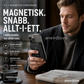 🔥50% RABATT NU!🔥 🔋 3-i-1 magnetisk powerbank – Inbyggd kabel  ⏳