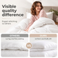 🏆 SISTA DAGEN 50% RABATT 🛌 Ultramjuk Lyxig Hotellställd Täcke – Plyschig, Andningsbar & Perfekt för en Femstjärnig Sovupplevelse ✨