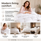 🏆 SISTA DAGEN 50% RABATT 🛌 Ultramjuk Lyxig Hotellställd Täcke – Plyschig, Andningsbar & Perfekt för en Femstjärnig Sovupplevelse ✨