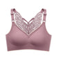 🦋 50% RABATT NU! 👙 Bygellös BH med Fjärilsbroderi – Is-silke Komfort & Lyft – Perfekt för Plus Size – Bär Hela Dagen 💕