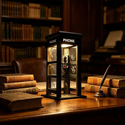 ✨50% RABATT NU! ✨ Stämningsbelysning i form av en retro telefonkiosk | Förgyller vår vardag