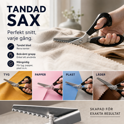 ✂️ 50 % RABATT NU! 🧵 DIY Tygsax för Spets & Sömnad – Skarp, Precisionsklippning & Bekvämt Grepp🏠