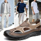 👞 50% RABATT NU! ☀️ Lättviktssandaler för Herr – Mjuk Sula & Nät – Andningsbar & Bekväm 🏖️