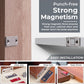 🔥⏰Köp 1 Få 1 gratis 🧲 Icke-Perforerad Magnetisk Dörrstängare – Enkel Installation, Tyst Stängning & Justerbar Kraft för Hem/Kontor 🔧✨📦