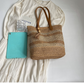 👜 50% RABATT NU! 🌾 Dam Vävda Halm Strandväska – Stor Kapacitet & Lättvikt – Stilren Sommarväska för Resor & Shopping 🏖️