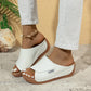 ✨50% RABATT! ✨Casual Wedge Slide-sandaler för kvinnor