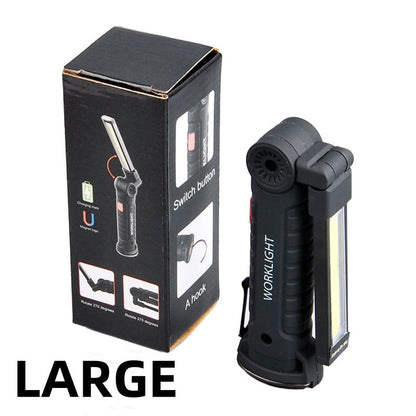 💡 50% RABATT! 🔧 Vikbar LED-arbetsbelysningssats med Magnetisk Bas – 360° Justerbar, Flera Lägen & Ideal För Bilreparationer, Garage & Nödsituationer 🚗