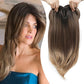 💇‍♀️✨ 50% RABATT! | Topper Med Lugg – Lager-på-lager Hårförlängning för Tunt Hår, Volym & Naturlig Look!