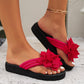 ✨50% RABATT NU! ✨👡Flip-flops för damer med blommönster🌺