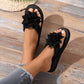 ✨50% RABATT NU! ✨👡Flip-flops för damer med blommönster🌺