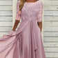💖NYTT ARRIVAL BEGRÄNSAD TID ERBJUDANDE💖Elegant broderi Cocktail Flowy Klänning