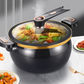 🍲 60% RABATT! 🔥 Mikrotryck Emaljerad Gryta med Stor Kapacitet – Jämn Värmefördelning, Hållbar & Perfekt för Långkok 🥘