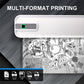 🖨️ 50% RABATT! ✨ BÄRBAR BLUETOOTH-SKRIVARE - Trådlös Utskrift från Mobil, Kompakt Design för Resor och Studier, Perfekt för Foton och Anteckningar 📱✨