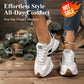 👟 50% RABATT! | Låga Casualskor för Damer – 4cm Plattform, Retrodesign & Halksäker!