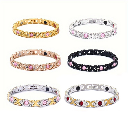 📢📢50 % RABATT!!! 📿💎 Kristallarmband för kvinnor