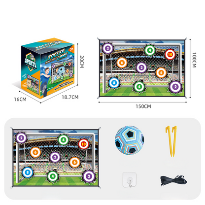⚽ 50% RABATT NU ! 🎉 Fotbollsspelset för Barn – Utomhuslek, Utvecklar Koordination & Familjekul 🏆