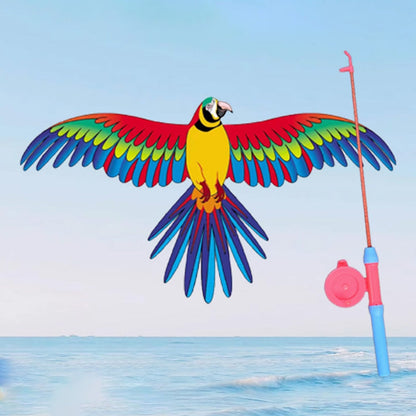 🪁 50% RABATT 🎣 | Kreativt Fiskespö-drake för Barn – Utvecklar Motorik & Utomhuslek