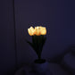🔥 50% RABATT! 🔥LED tulpan nattlampa blomsterbordslampa🌷
