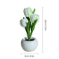 🔥 50% RABATT! 🔥LED tulpan nattlampa blomsterbordslampa🌷