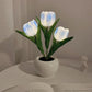 🔥 50% RABATT! 🔥LED tulpan nattlampa blomsterbordslampa🌷