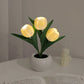 🔥 50% RABATT! 🔥LED tulpan nattlampa blomsterbordslampa🌷