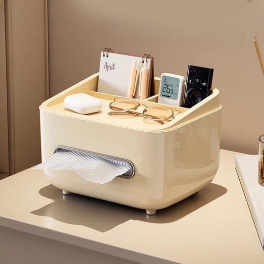 ✨🔥Multifunktionellt överdrag till papperslåda med förvaringsutrymme🧻