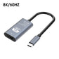 ✨50% RABATT  NU!! 🔥4K HD Type-C to HDMI Display Adapter