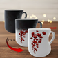 💗 50% RABATT NU! ☕ Färgskiftande Keramikmugg med Hjärthandtag – Värmeaktiverad Avslöjande, Romantisk Design & Premiumkvalitet ✨
