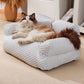 📢📢50 % RABATT  NU!! ⏰Ice Silk Cooling Pet Bed Andas tvättbar hundsoffa