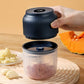 🧄🧄 50% RABATT! ⚡ Trådlös Mini Elektrisk Vitlökshackare – Kraftfull & Effektiv, Lätt att Rengöra & Perfekt för Köket 🔪