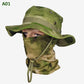 🧢 50% RABATT! 🎣 2-i-1 Kamouflagehatt med Halsduk – UPF 50+, Avtagbar Mask & Perfekt för Fiske & Utomhusbruk 🛡️